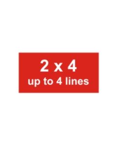2 x 4 Plate Only