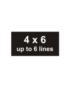 4 x 6 Plate Only