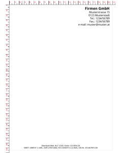 Letter head white A4 - WITHOUT LOGO